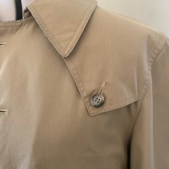 Christian Dior Monsieur Tan Trench Coat- Size Medium/40R
